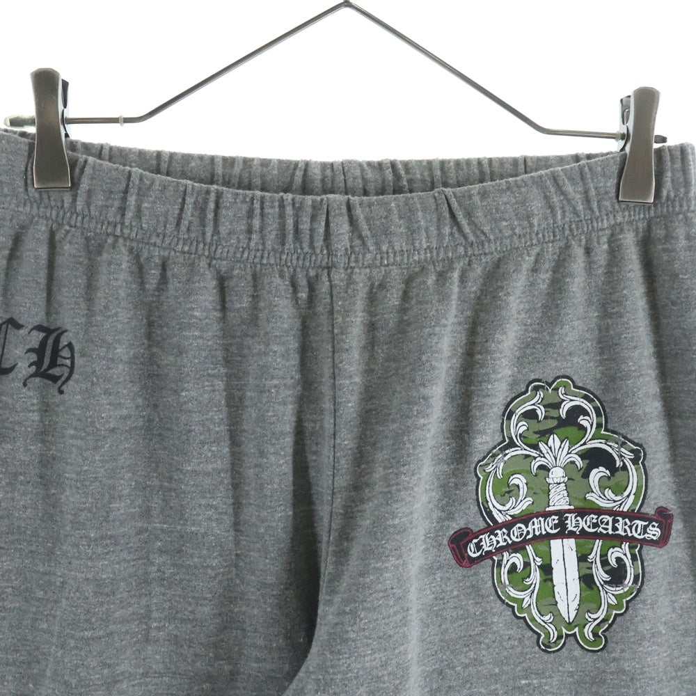 CHROME HEARTS(クロムハーツ) OLD VINE DAGGER SWTSHRT PANTS オールド ヴァインダガー スウェット パンツ グレー