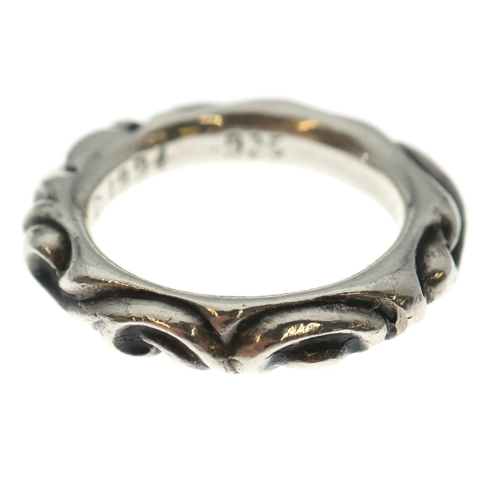 CHROME HEARTS(クロムハーツ) SCRL BAND スクロールバンド リング シルバー BCA351
