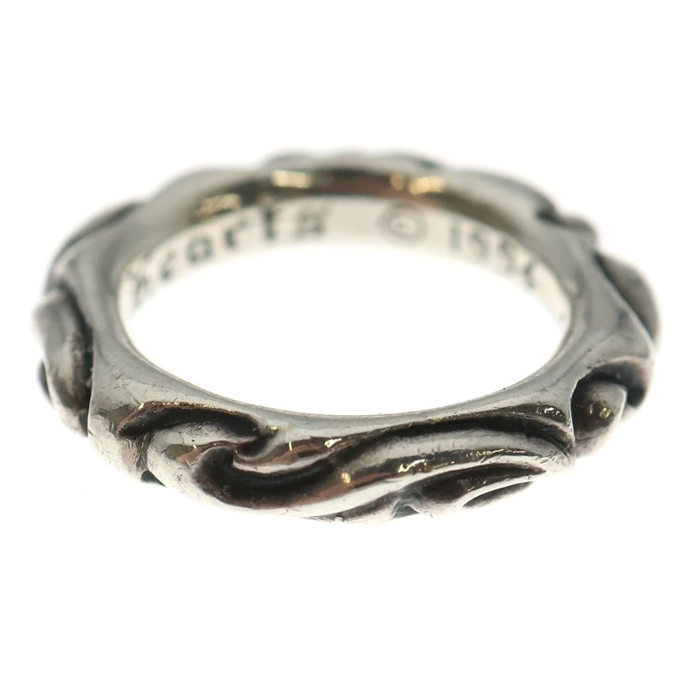 CHROME HEARTS(クロムハーツ) SCRL BAND スクロールバンド リング シルバー BCA351