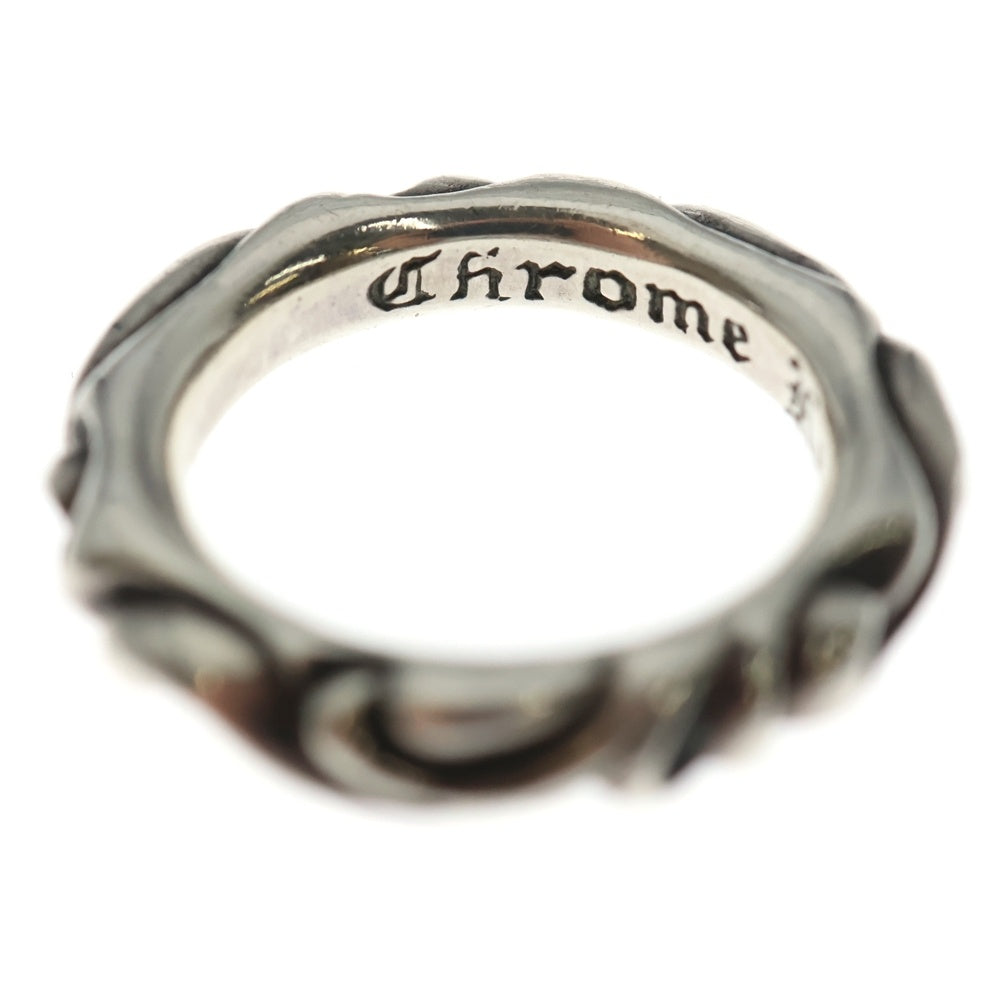 CHROME HEARTS(クロムハーツ) SCRL BAND スクロールバンド リング シルバー BCA351