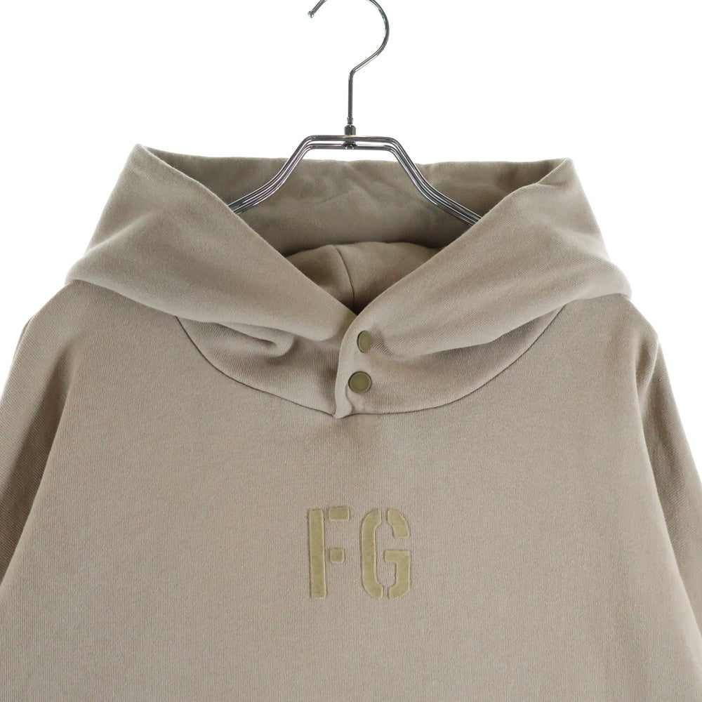 FEAR OF GOD(フィアオブゴッド) フロントロゴ プルオーバーパーカー ブラウン FG50-054-014