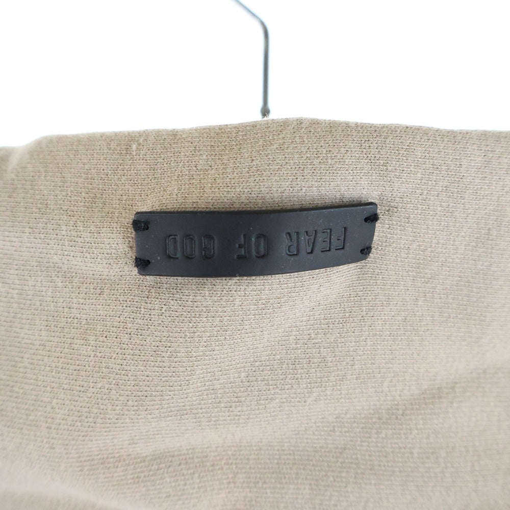 FEAR OF GOD(フィアオブゴッド) フロントロゴ プルオーバーパーカー ブラウン FG50-054-014