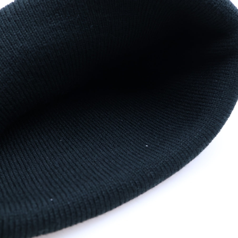 CHROME HEARTS(クロムハーツ) CH Logo Embroidery Acrylic Beanie CHロゴ刺繍ビーニー ニット帽 ブラック