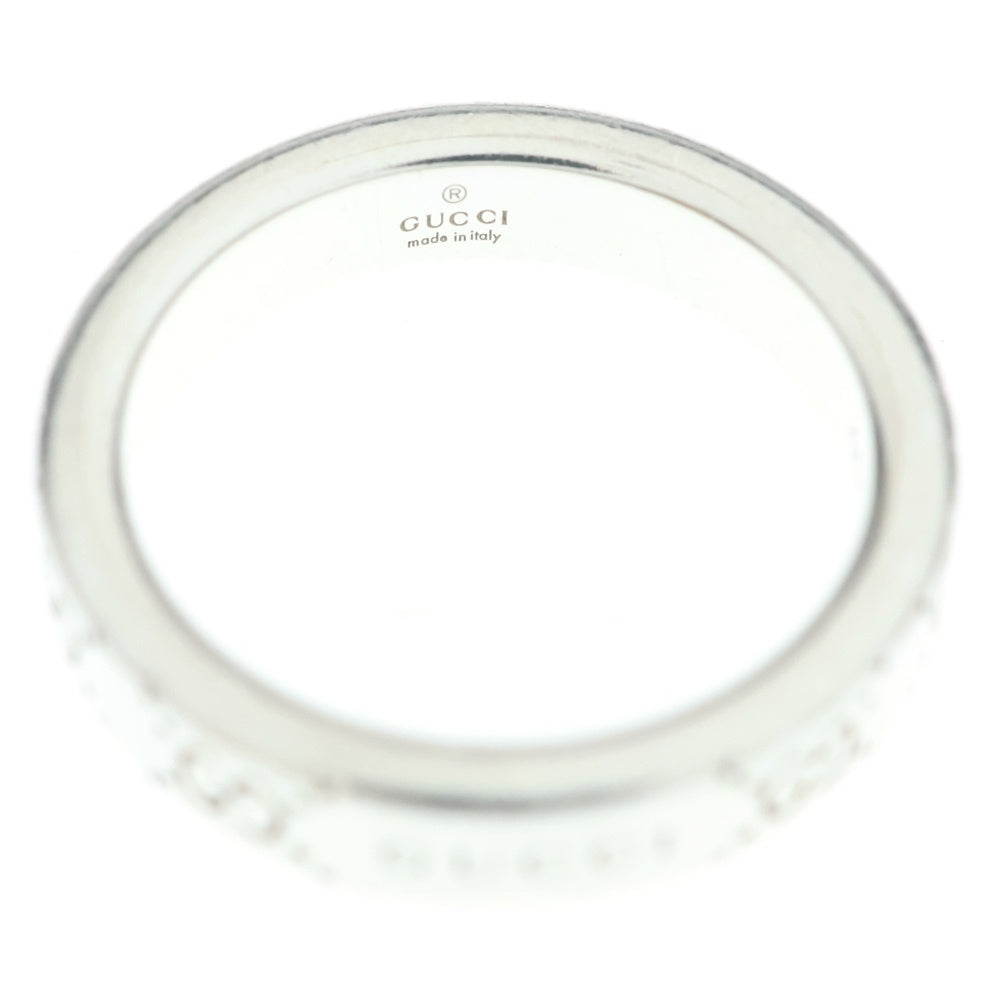 GUCCI(グッチ) GGロゴ シグネチャー リング シルバー