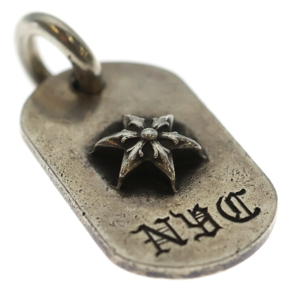 CHROME HEARTS(クロムハーツ) RAISED STAR DOGTAG NYC限定 レイズドスター ドッグタグ ペンダントトップ シルバー