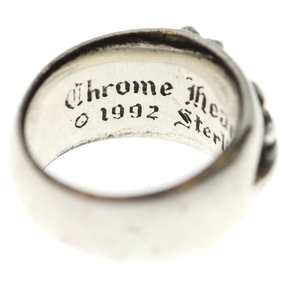 CHROME HEARTS(クロムハーツ) FLRL CRS フローラルクロス リング シルバー BCA346