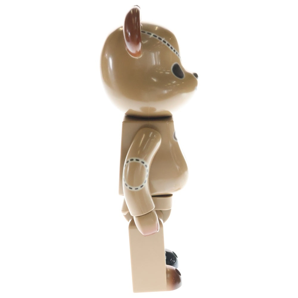 MEDICOM TOY(メディコムトイ) BE@RBRICK × MIHARAYASUHIRO 100% & 400% ベアブリック フィギュア 人形 ブラック/ブラウン