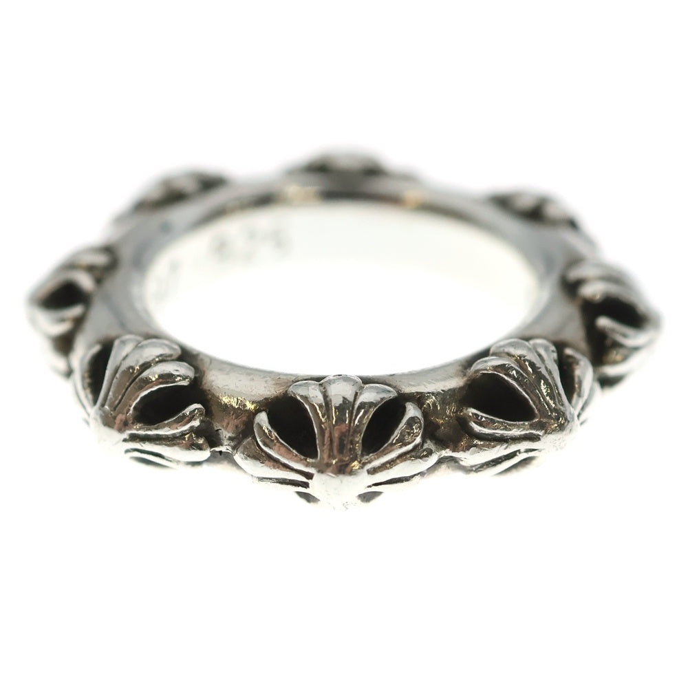 CHROME HEARTS(クロムハーツ) CROSS BAND クロスバンド リング シルバー BCA342