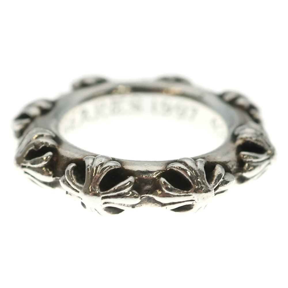 CHROME HEARTS(クロムハーツ) CROSS BAND クロスバンド リング シルバー BCA342