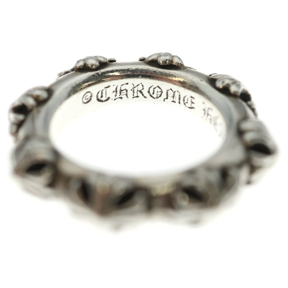 CHROME HEARTS(クロムハーツ) CROSS BAND クロスバンド リング シルバー BCA342