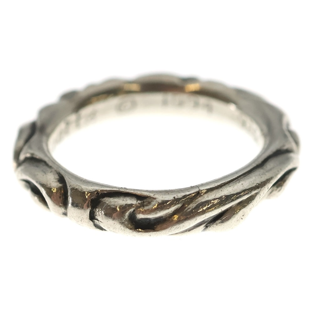 CHROME HEARTS(クロムハーツ) SCRL BAND スクロールバンド リング シルバー BCA351