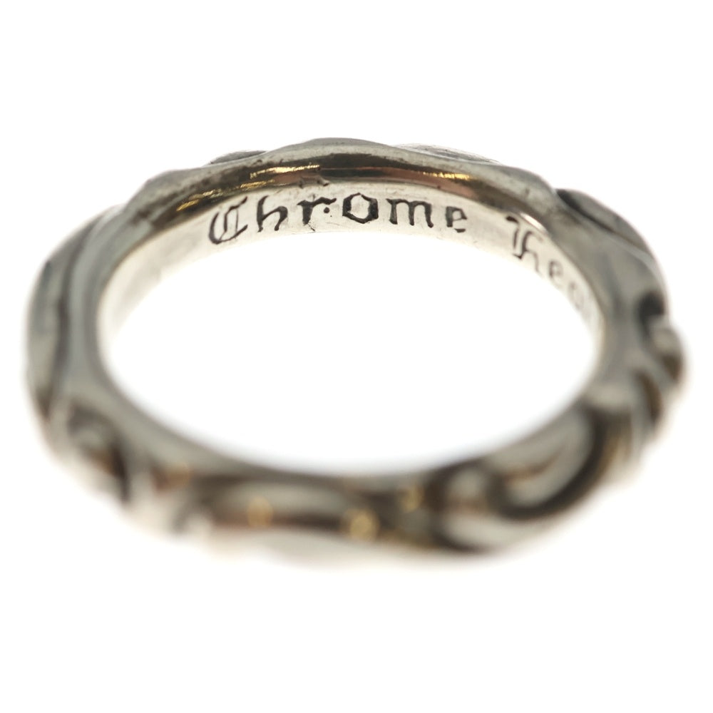 CHROME HEARTS(クロムハーツ) SCRL BAND スクロールバンド リング シルバー BCA351