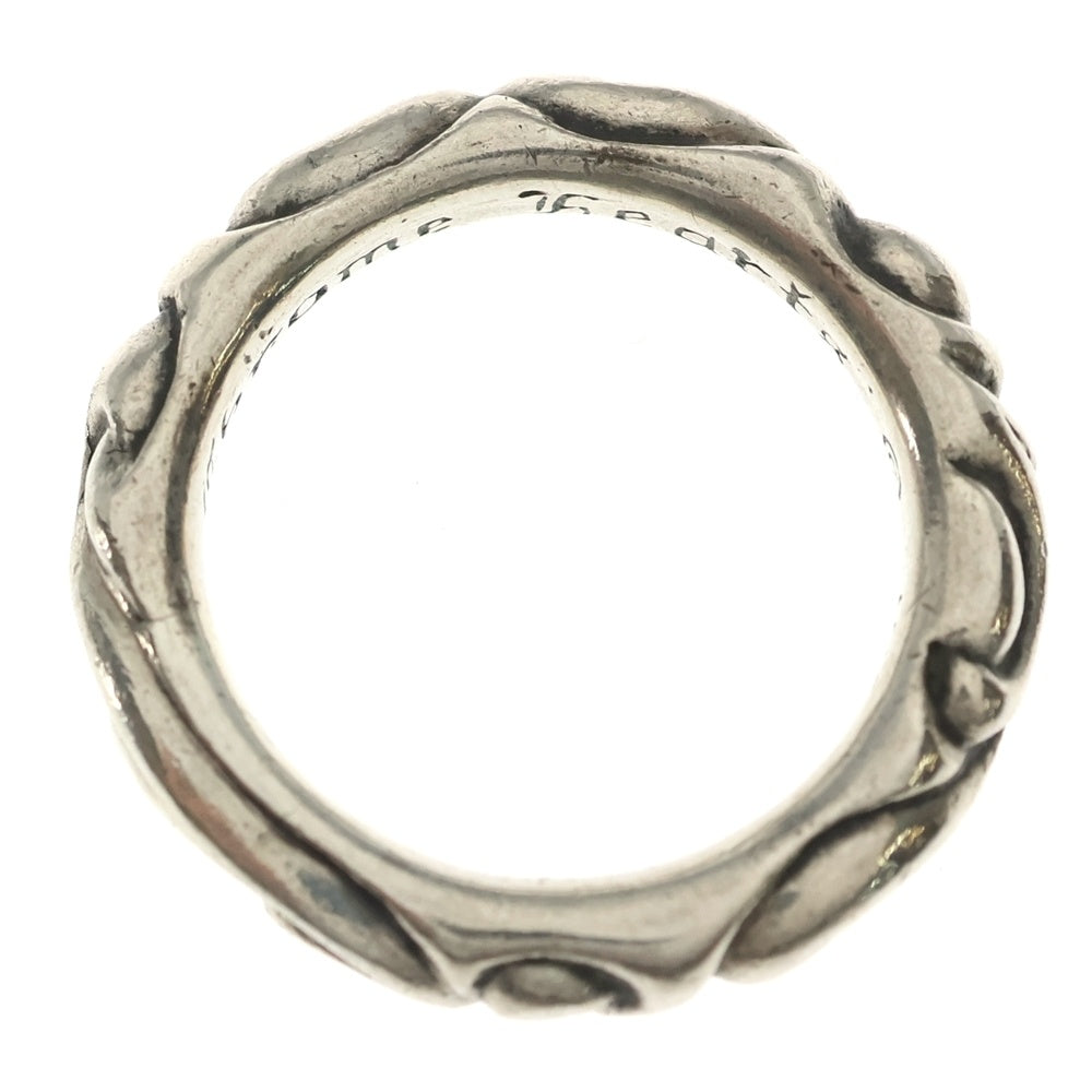 CHROME HEARTS(クロムハーツ) SCRL BAND スクロールバンド リング シルバー BCA351