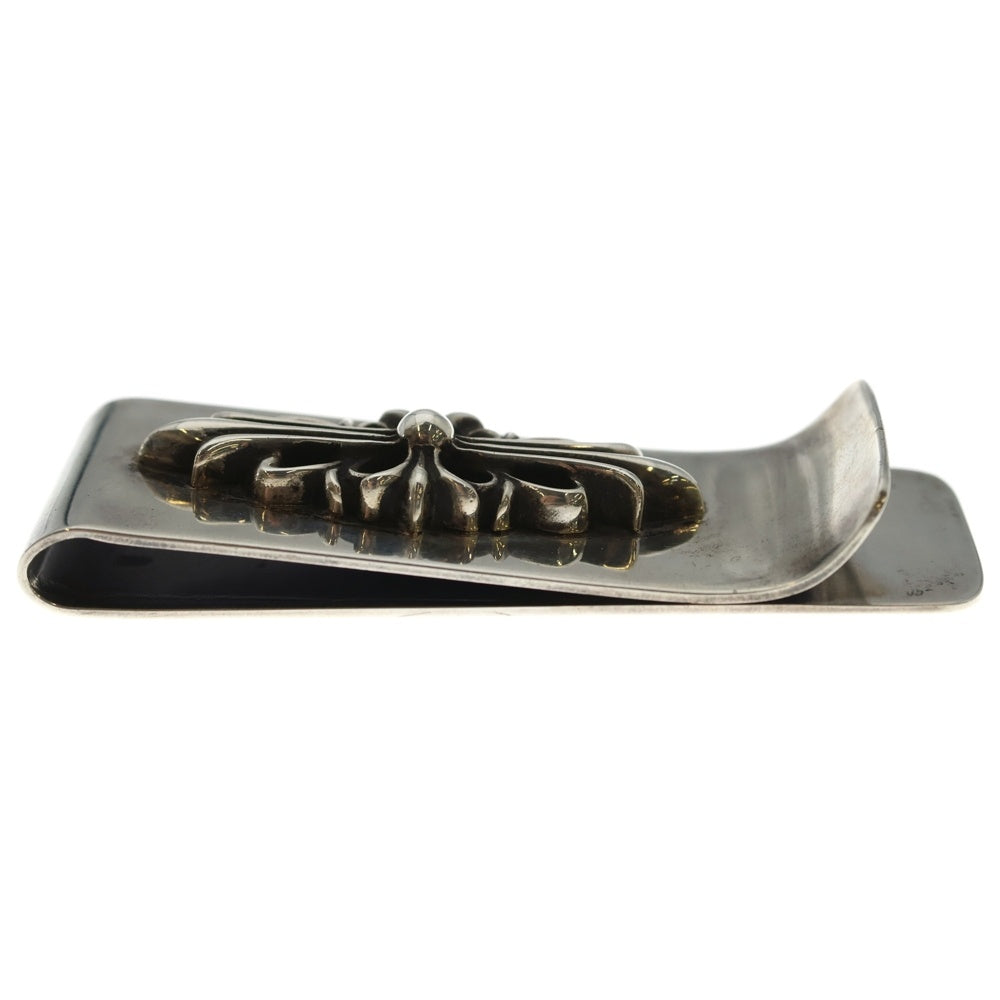 CHROME HEARTS(クロムハーツ) MNY CLIP LG FLRL CRS フローラルクロス スモチーフ ラージ マネークリップ シルバー