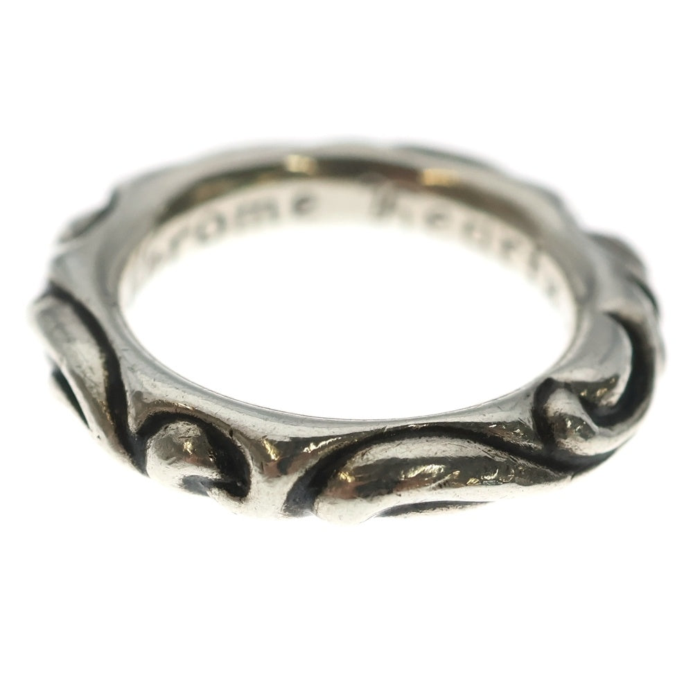 CHROME HEARTS(クロムハーツ) SCRL BAND スクロールバンド リング シルバー BCA351