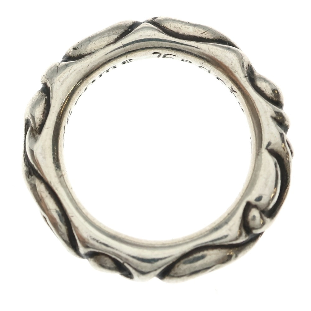 CHROME HEARTS(クロムハーツ) SCRL BAND スクロールバンド リング シルバー BCA351