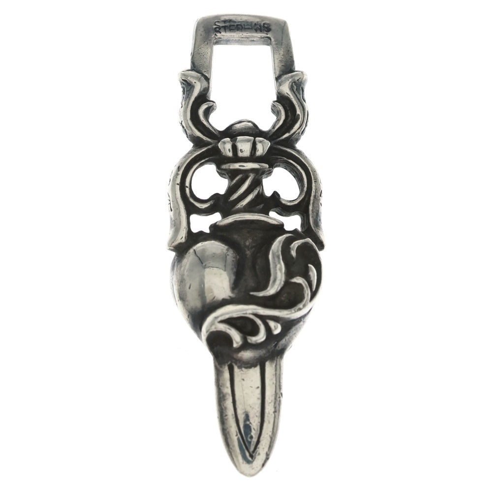 CHROME HEARTS(クロムハーツ) DAGGER HEART ダガーハート ペンダントトップ シルバー BCA243