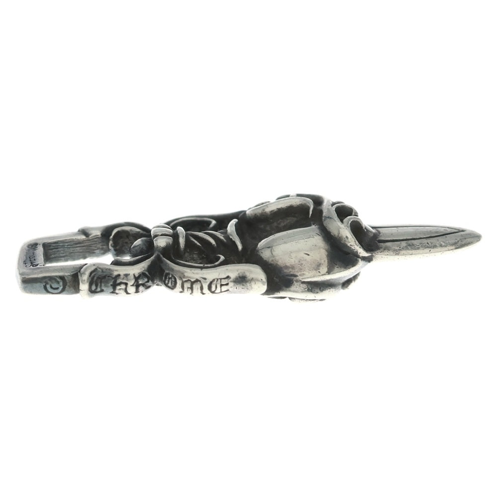 CHROME HEARTS(クロムハーツ) DAGGER HEART ダガーハート ペンダントトップ シルバー BCA243