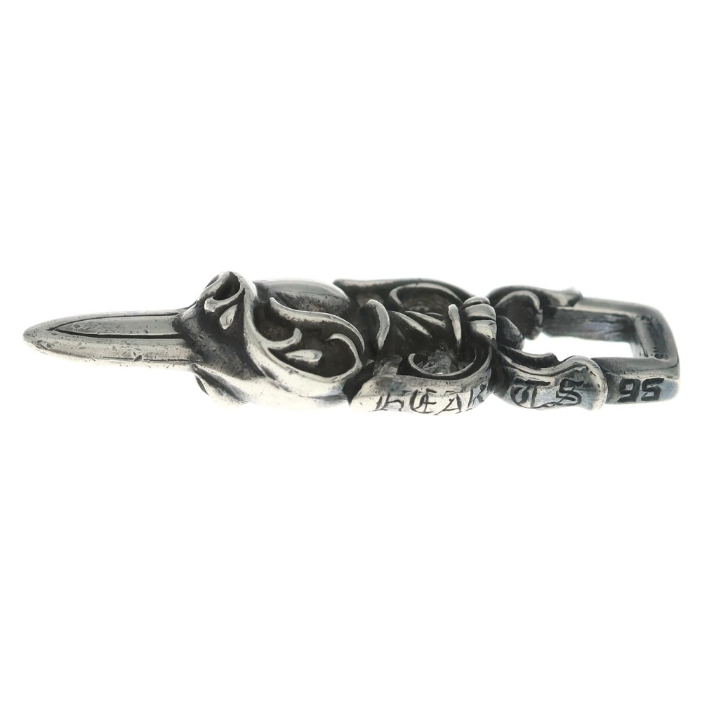CHROME HEARTS(クロムハーツ) DAGGER HEART ダガーハート ペンダントトップ シルバー BCA243