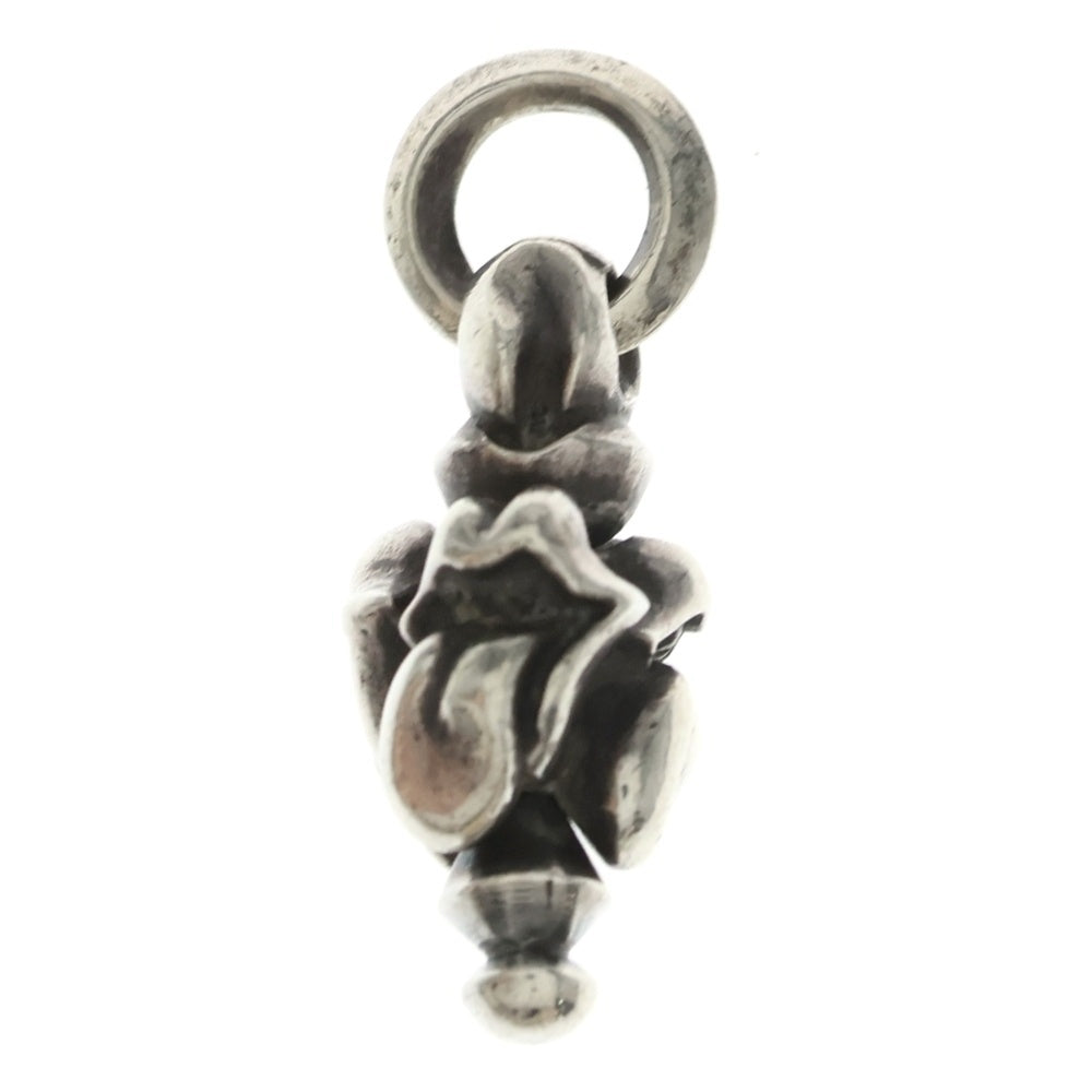 CHROME HEARTS(クロムハーツ) LT SWIVEL リップアンドタンスイベルチャーム ネックレストップ シルバー