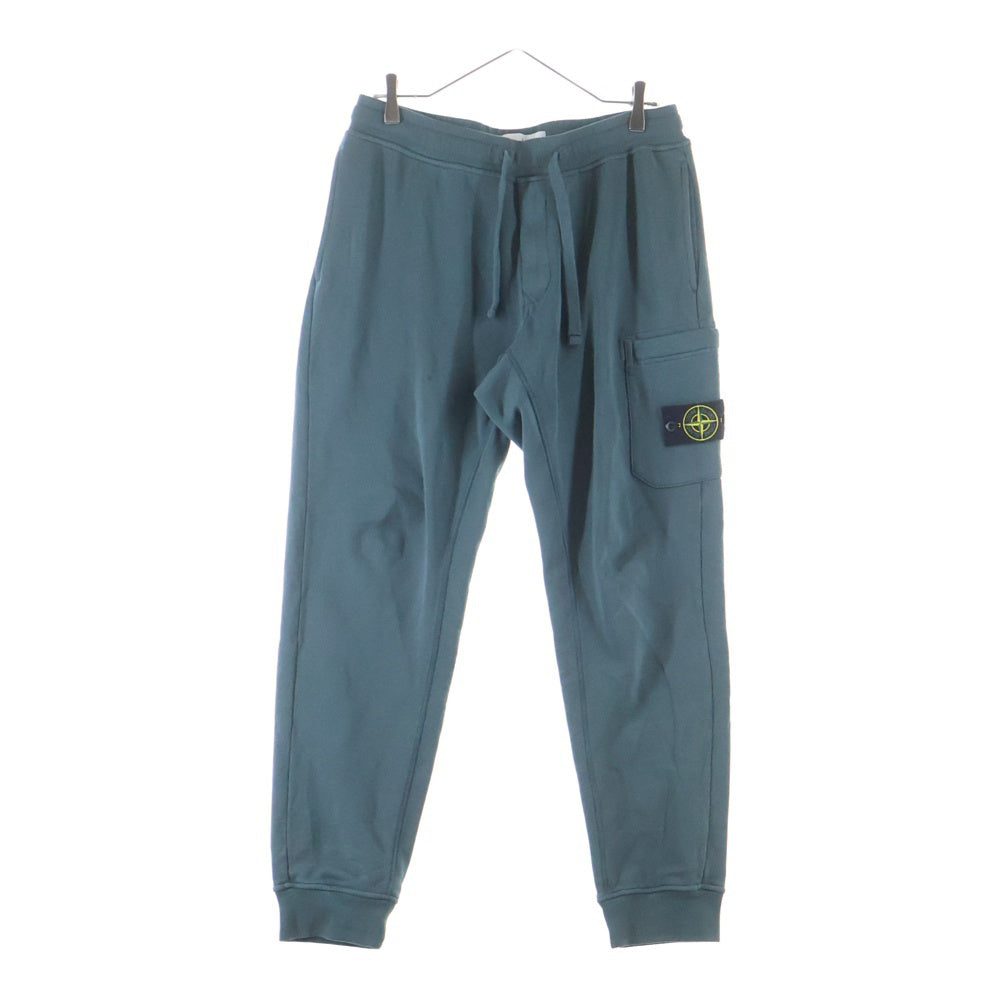 STONE ISLAND(ストーンアイランド) コンパスロゴ コットン スウェットパンツ グリーン K1S156200011S0051