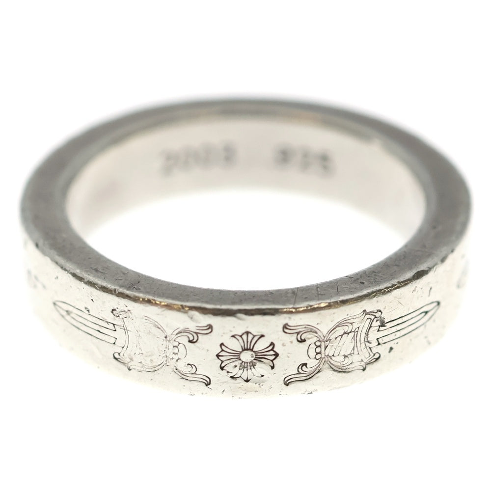 CHROME HEARTS(クロムハーツ) 6mm SPACER DAGGER 6mmスペーサーリング ダガー シルバーBCA335