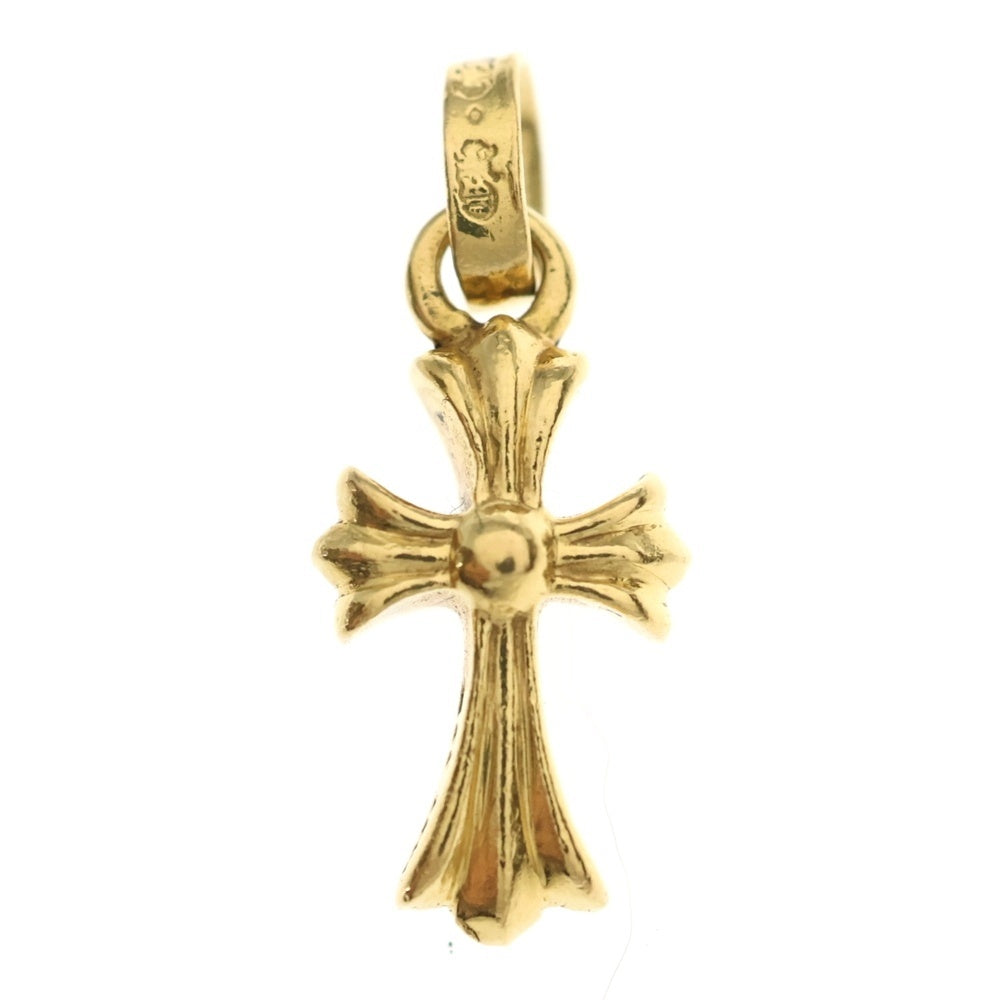 CHROME HEARTS(クロムハーツ) 22K CRS BBYFAT ベイビーファットクロス ペンダントトップ ゴールドBCA037