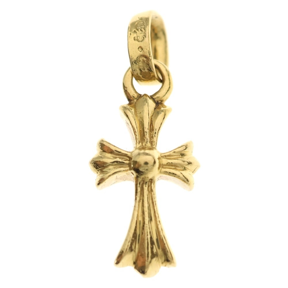 CHROME HEARTS(クロムハーツ) 22K CRS BBYFAT ベイビーファットクロス ペンダントトップ ゴールドBCA037