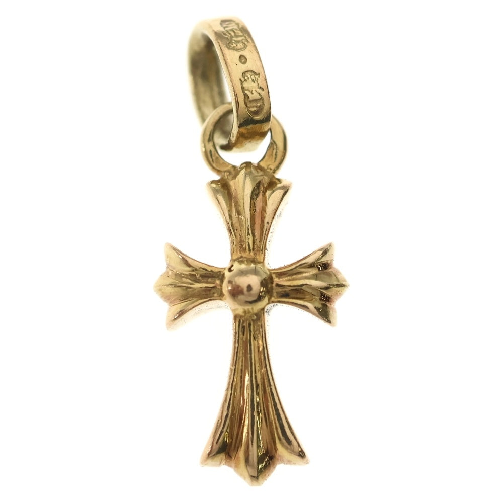 CHROME HEARTS(クロムハーツ) 22K CRS BBYFAT ベイビーファットクロス ペンダントトップ ゴールドBCA037