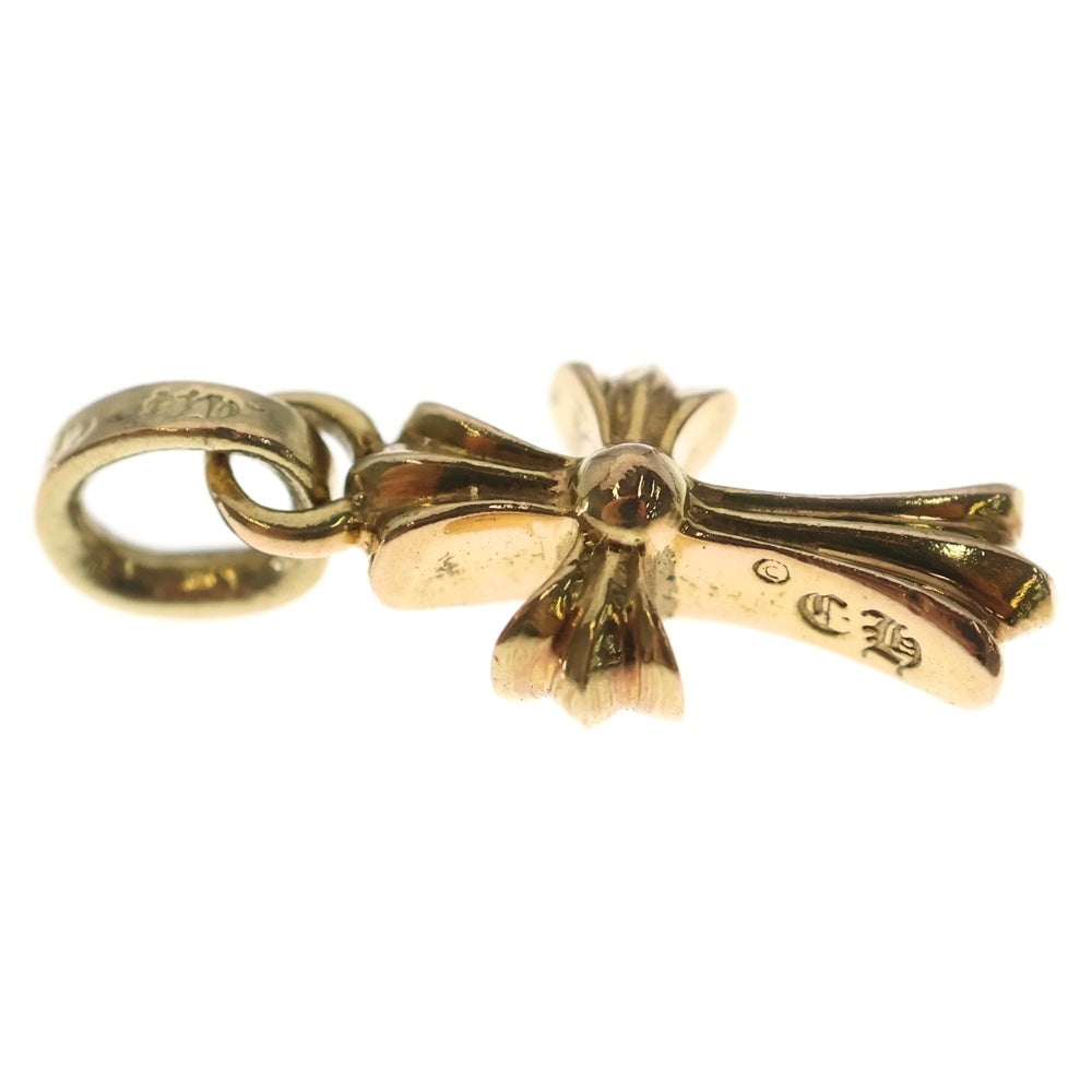 CHROME HEARTS(クロムハーツ) 22K CRS BBYFAT ベイビーファットクロス ペンダントトップ ゴールドBCA037