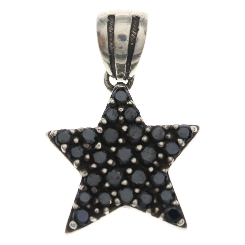 Justin Davis(ジャスティンデイヴィス) VIVA SUPER STRA ペンダント ネックレストップ SPJ150 シルバー/ブラック レディース