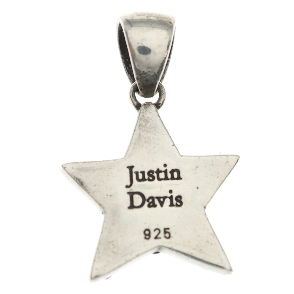 Justin Davis(ジャスティンデイヴィス) VIVA SUPER STRA ペンダント ネックレストップ SPJ150 シルバー/ブラック レディース