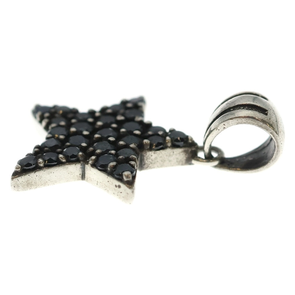 Justin Davis(ジャスティンデイヴィス) VIVA SUPER STRA ペンダント ネックレストップ SPJ150 シルバー/ブラック レディース