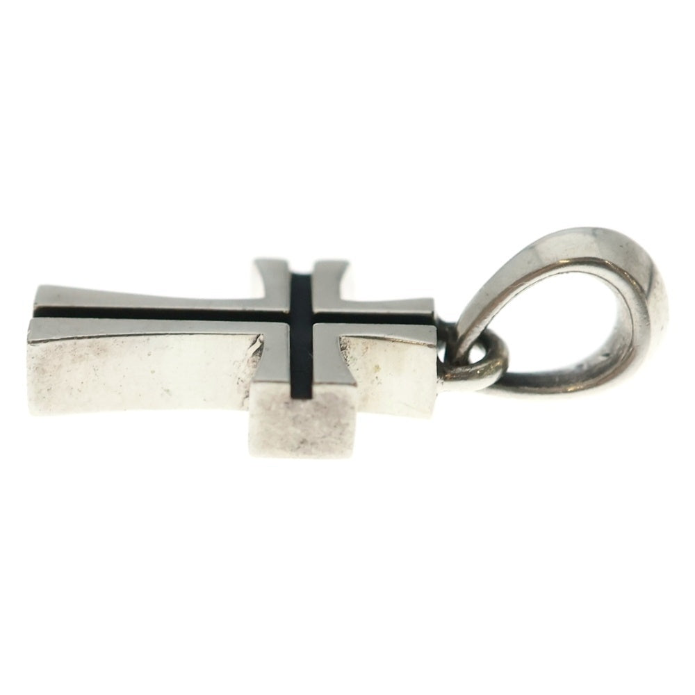 Justin Davis(ジャスティンデイヴィス) DOUBLE DATE ペンダント ネックレストップ SPJ436 シルバー/ブラック