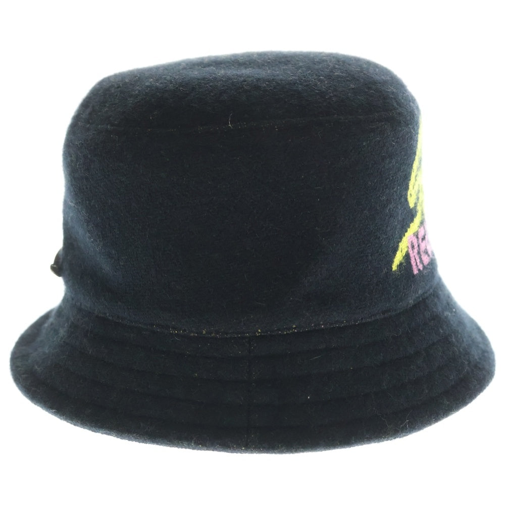 CHROME HEARTS(クロムハーツ) MATTY BOY PPO SEX RECORDS カシミヤ バケット ハット ブラック