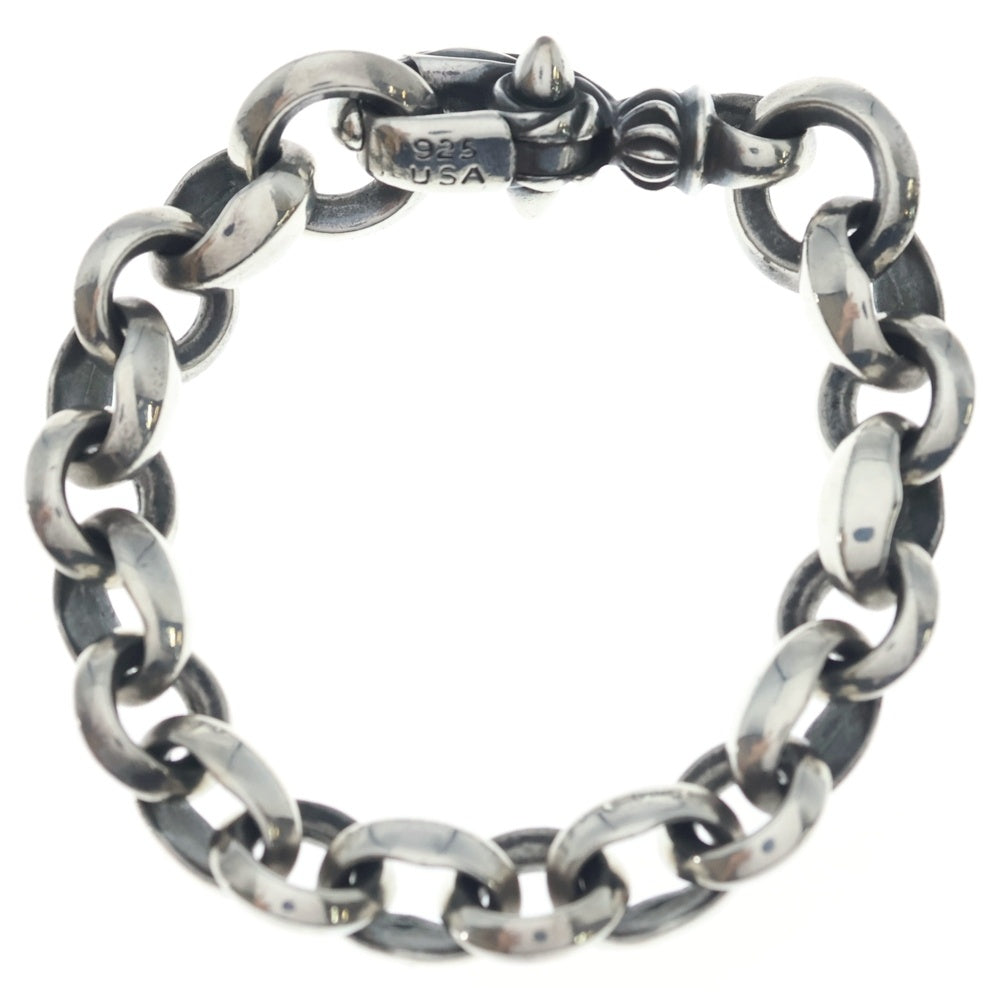 LEONARD KAMHOUT(レナードカムホート) シルクヘロン ブレスレット シルバー