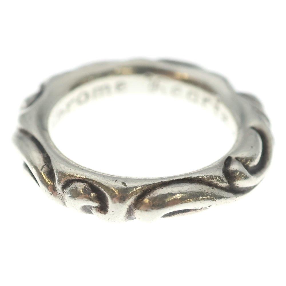 CHROME HEARTS(クロムハーツ) SCRL BAND スクロールバンド リング シルバー BCA351
