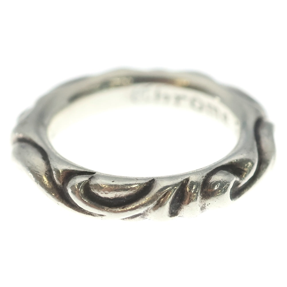 CHROME HEARTS(クロムハーツ) SCRL BAND スクロールバンド リング シルバー BCA351