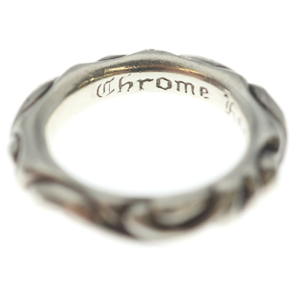 CHROME HEARTS(クロムハーツ) SCRL BAND スクロールバンド リング シルバー BCA351