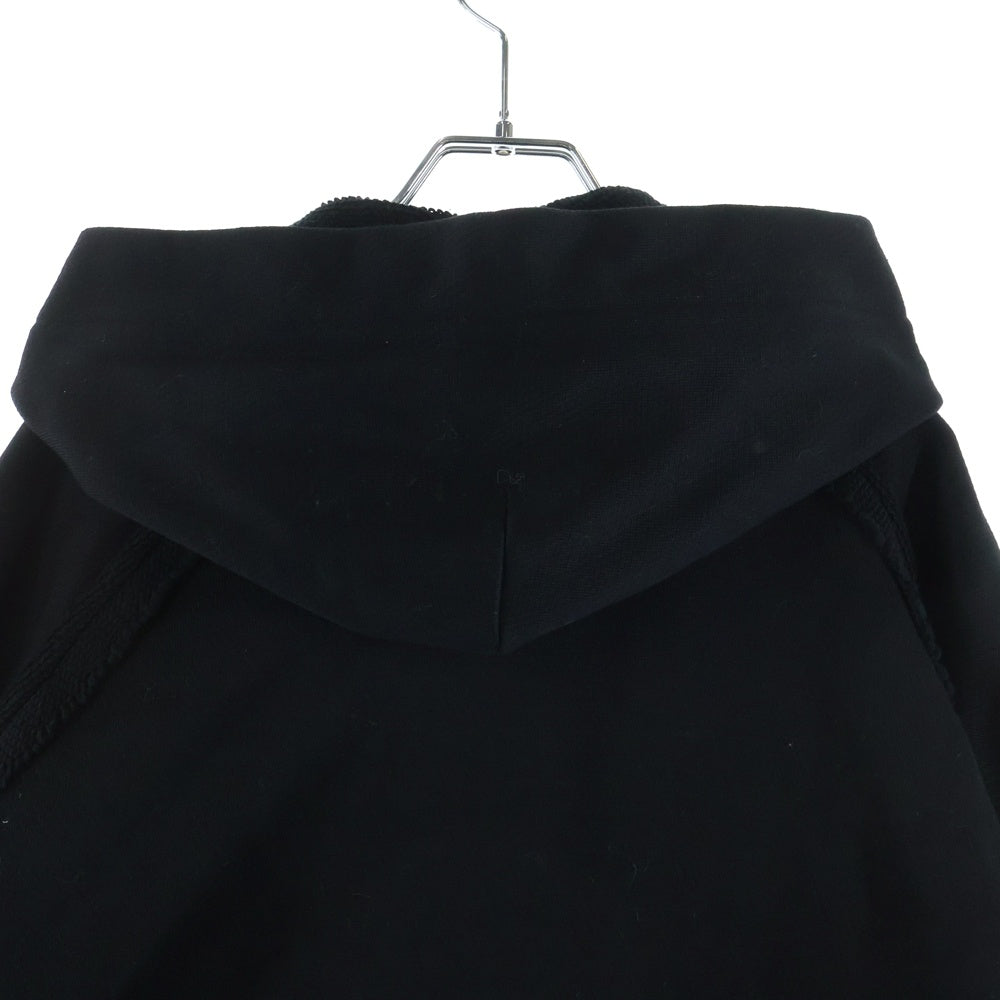 Yohji Yamamoto POUR HOMME(ヨウジヤマモト プールオム) 再構築 オーバー ジップパーカー ブラック HP-T36-083
