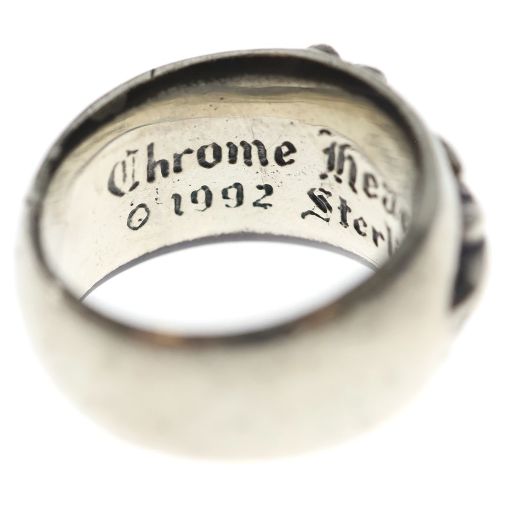 CHROME HEARTS(クロムハーツ) FLRL CRS フローラルクロス リング シルバー BCA346