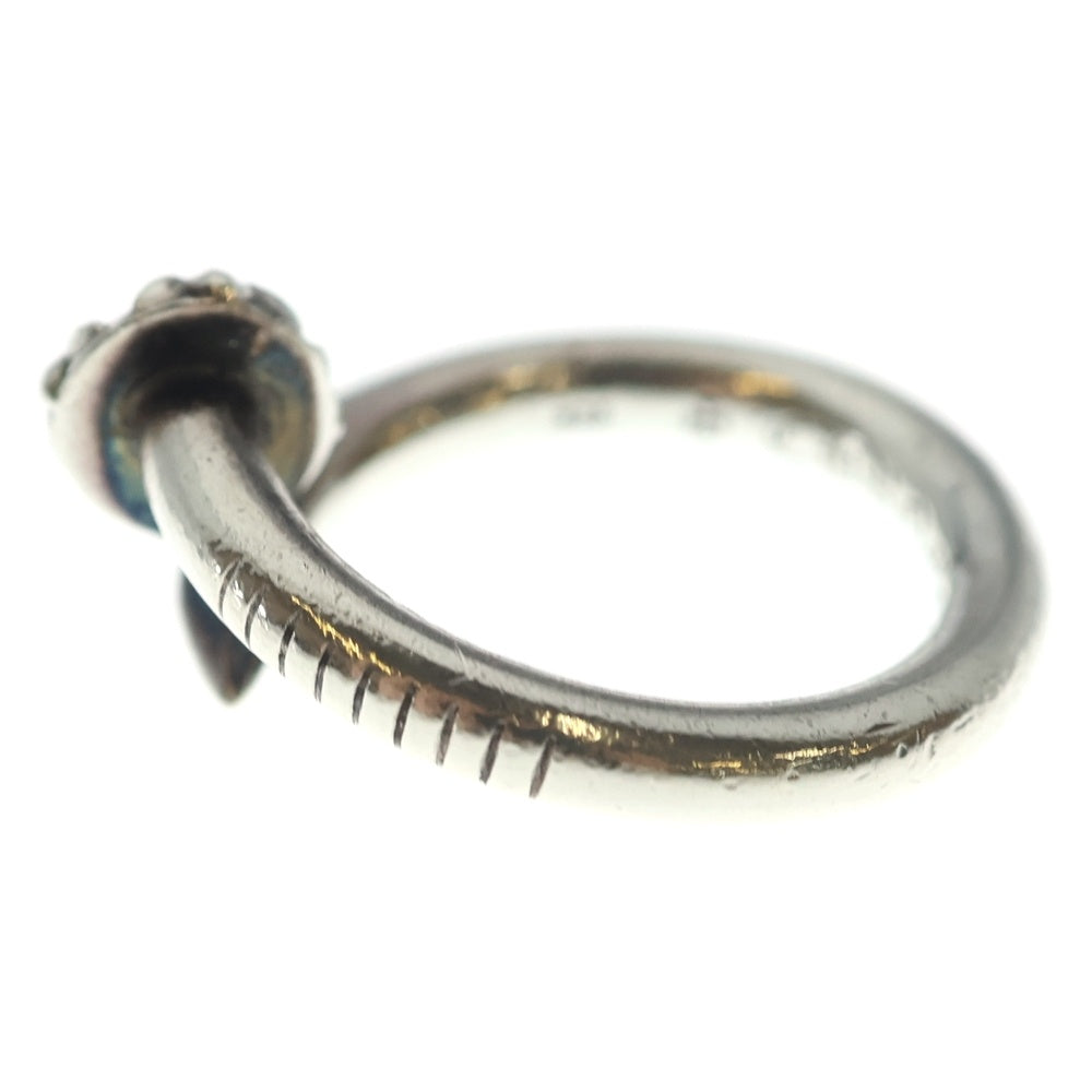 CHROME HEARTS(クロムハーツ) NAIL CRSBALL ネイル クロスボール リング シルバー BCA349