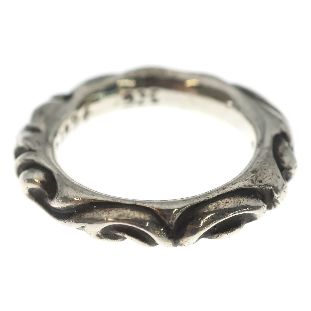 CHROME HEARTS(クロムハーツ) SCRL BAND スクロールバンド リング シルバー BCA351