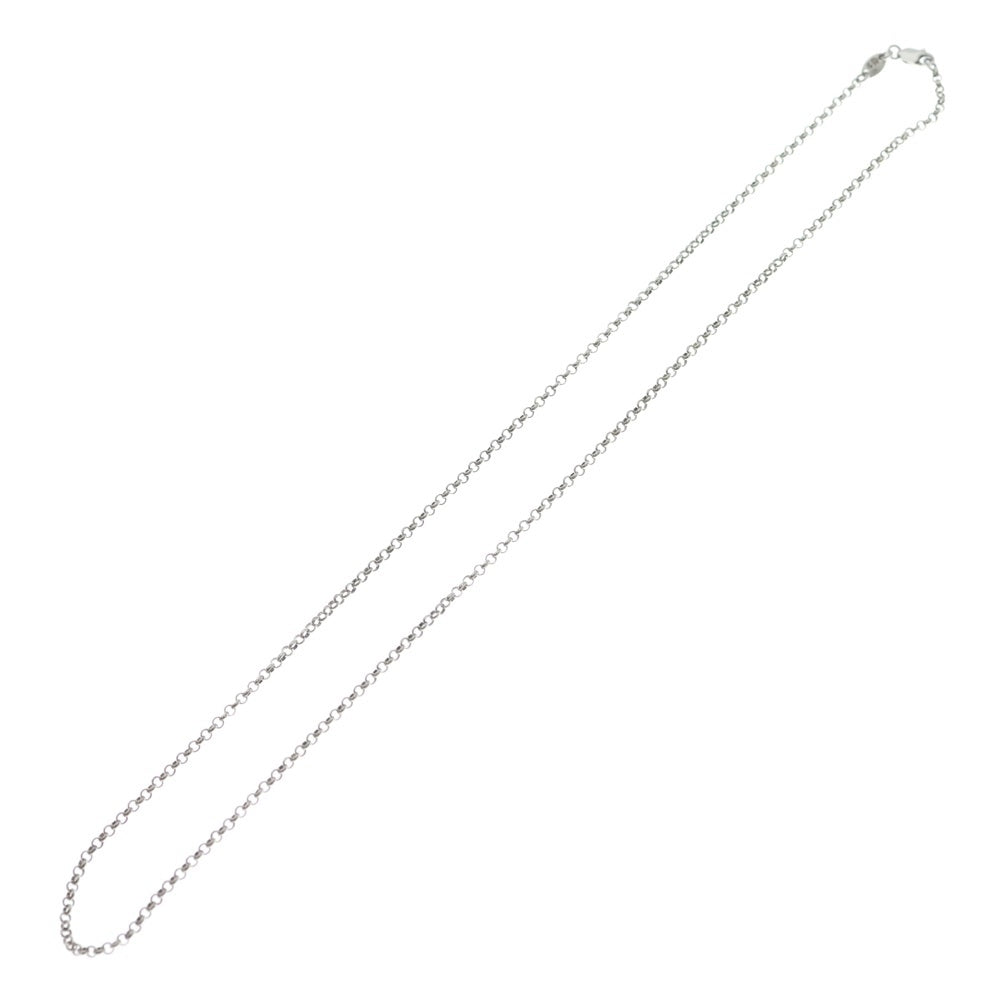 CHROME HEARTS(クロムハーツ) NECKCHAIN R20 ロールチェーンネックレス 20inch シルバー BCA084