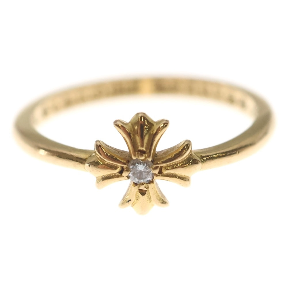 CHROME HEARTS(クロムハーツ) 22K BUBBLGM CH PLS DIA バブルガム CHプラス 1ダイヤ リング ゴールド レディース