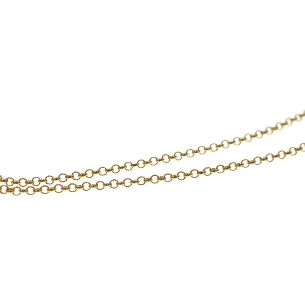 CHROME HEARTS(クロムハーツ) 22K NECKCHAIN R16 ロールチェーンネックレス 16inch ゴールド
