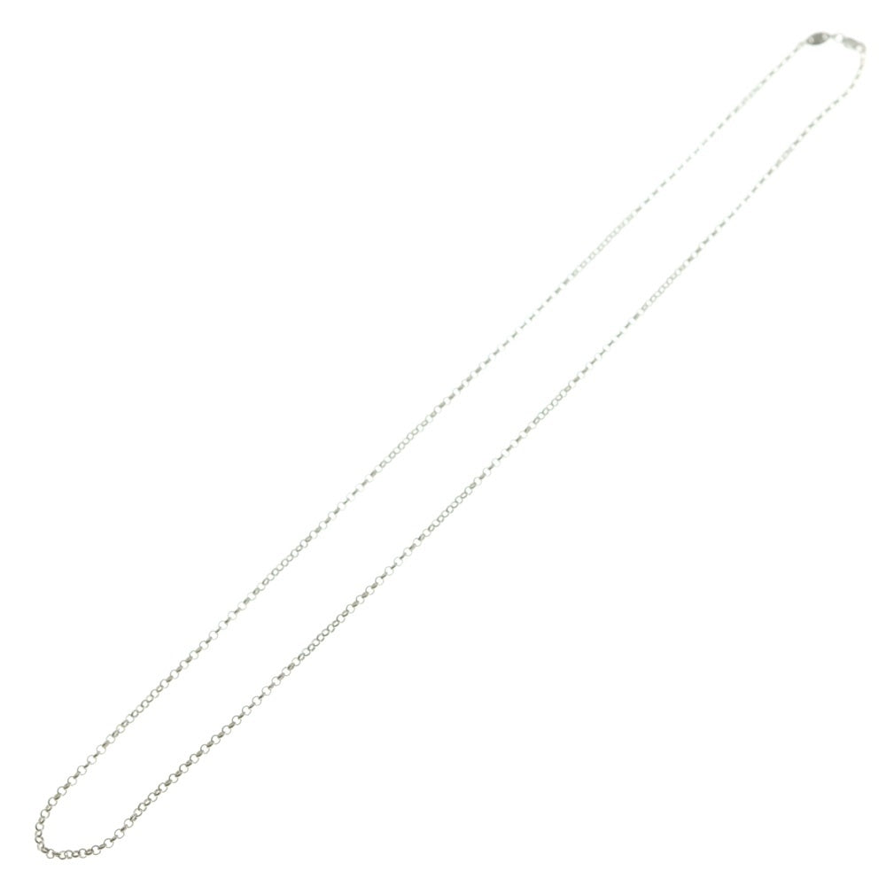 CHROME HEARTS(クロムハーツ) NECKCHAIN R24 ロールチェーンネックレス 24inch シルバー BCA085
