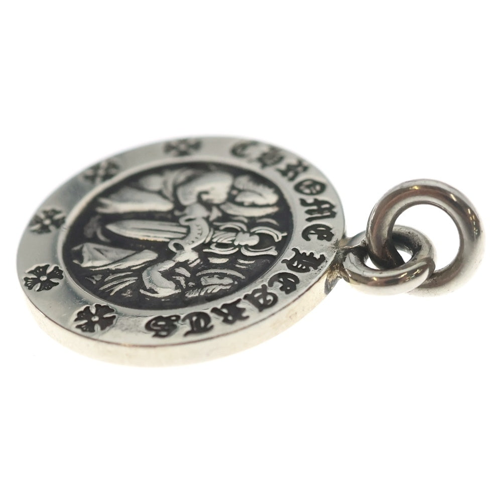 CHROME HEARTS(クロムハーツ) CHRM ANGL MDL V2 エンジェルメダルチャーム ペンダントトップ シルバーBCA229