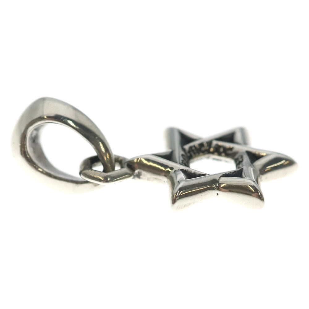 CHROME HEARTS(クロムハーツ) STAR OF DAVID CHARM スターオブダビデチャーム ネックレストップ シルバー