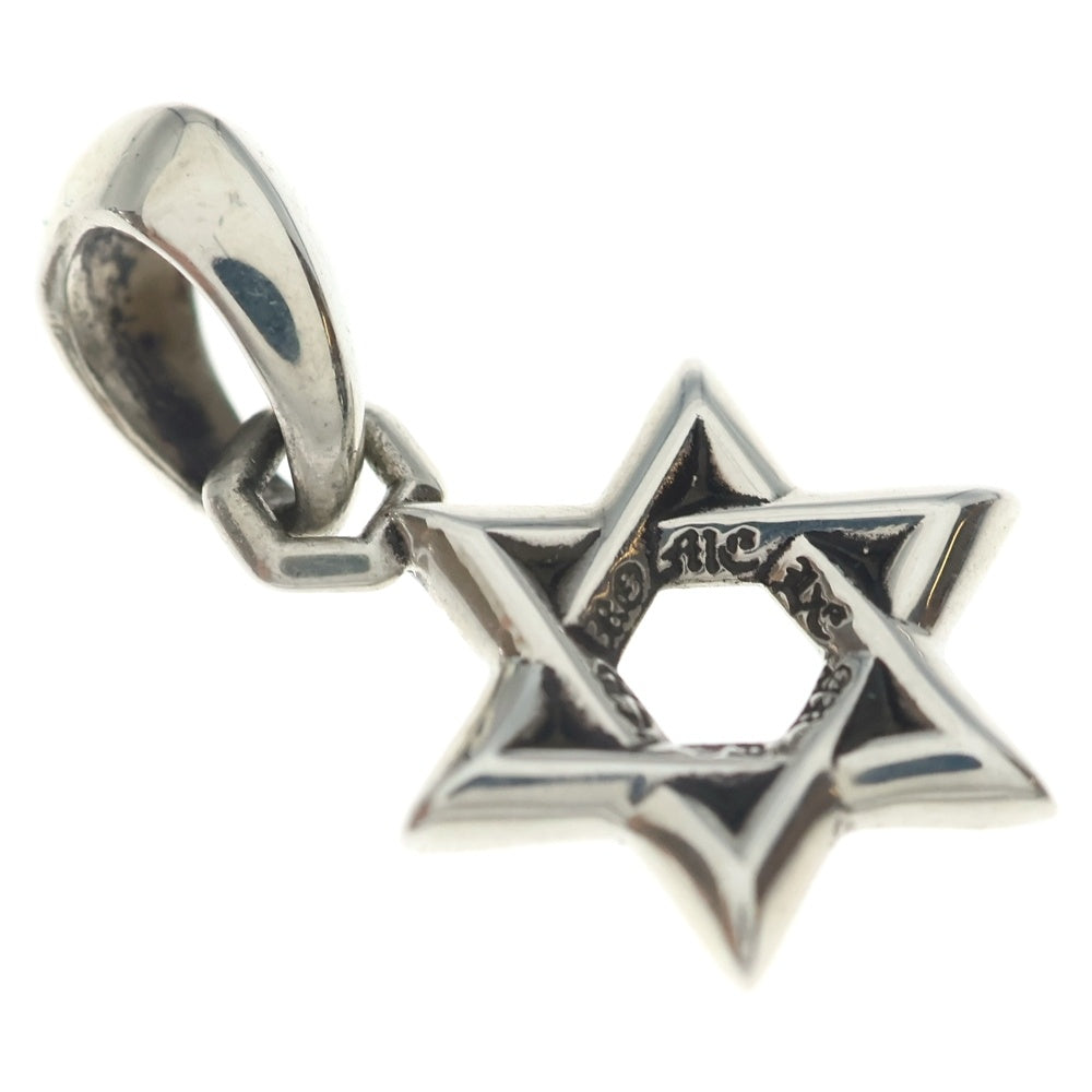 CHROME HEARTS(クロムハーツ) STAR OF DAVID CHARM スターオブダビデチャーム ネックレストップ シルバー